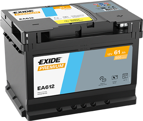 EA612 – Batería 12 V 61Ah 600A (ETN 0)