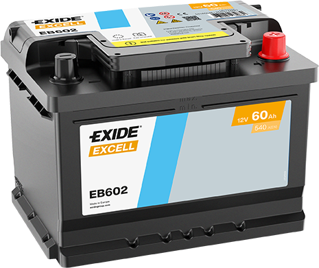 EB602 – Batería 12 V 60Ah 540A (ETN 0)