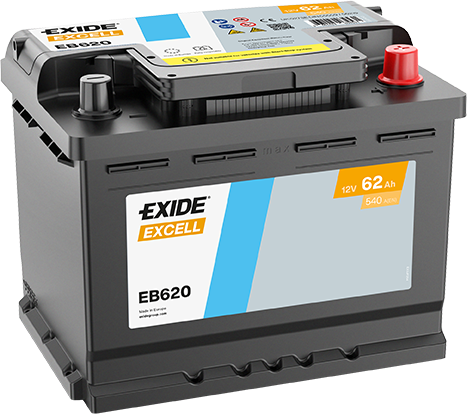 EB620 – Batería 12 V 62Ah 540A (ETN 0)