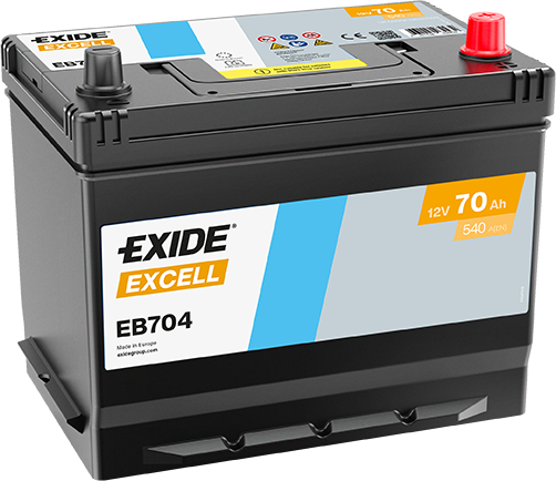 EB704 – Batería 12 V 70Ah 540A (ETN 0)