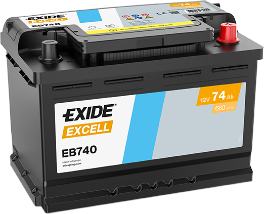 EB740 – Batería 12 V 74Ah 680A (ETN 0)
