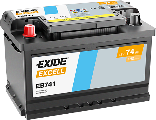 EB741 – Batería 12 V 74Ah 680A (ETN 1)