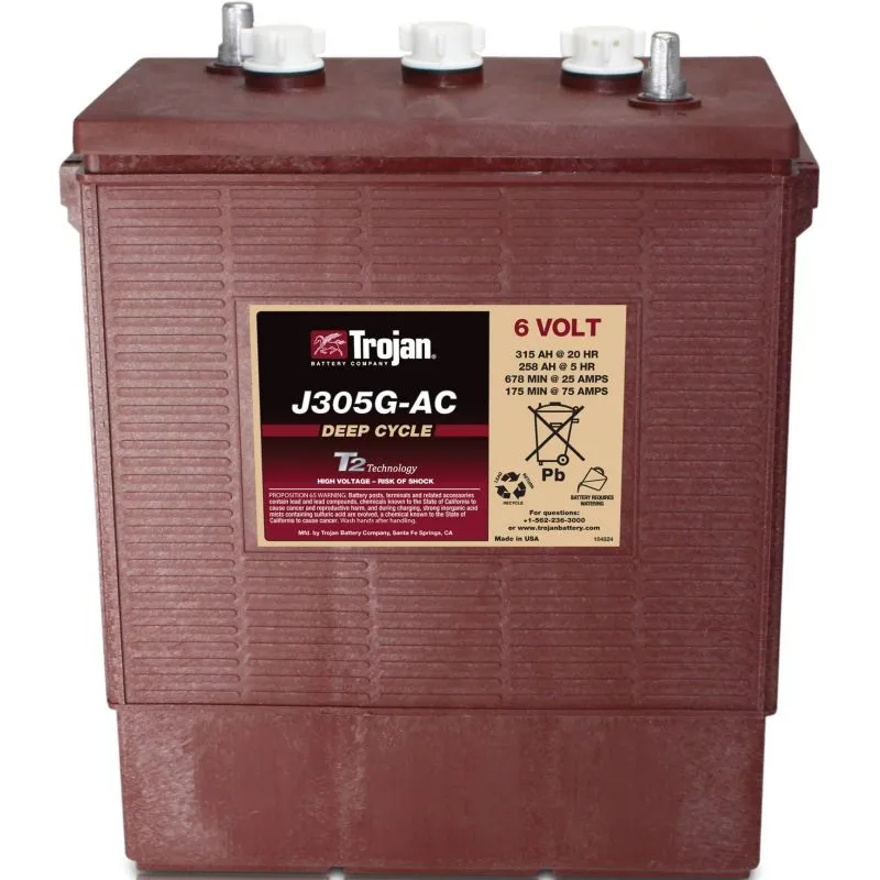 J305G-AC – Batería 6 V 315Ah