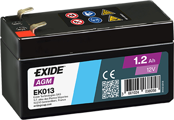 EK013 – Batería 12 V 1,2Ah 18A (ETN 4)