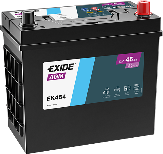 EK454 – Batería 12 V 45Ah 380A (ETN0)