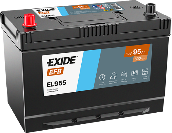 EL955 – Batería 12 V 95Ah 800A (ETN 1)