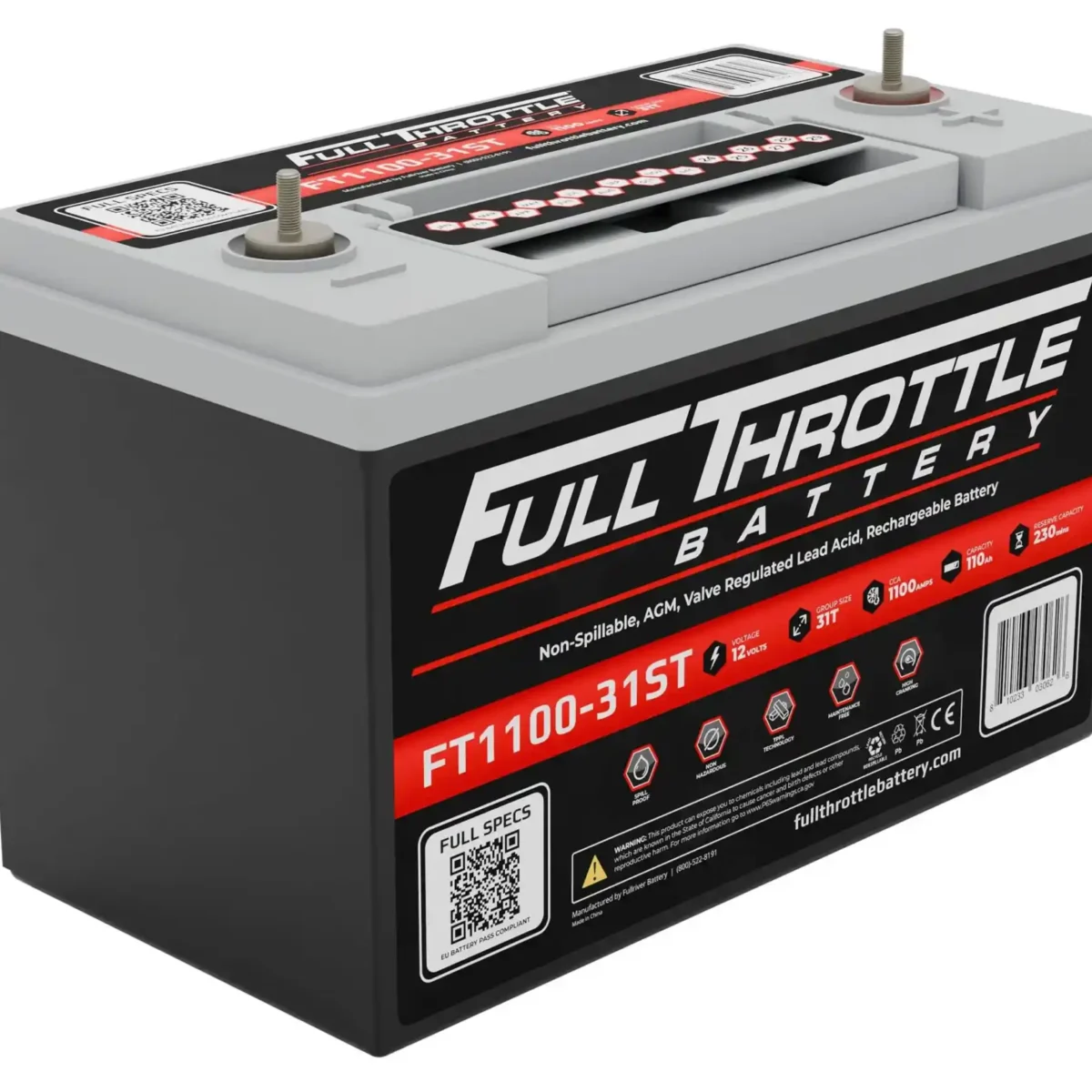 FT1100-31-ST – Batería 12 V 110Ah