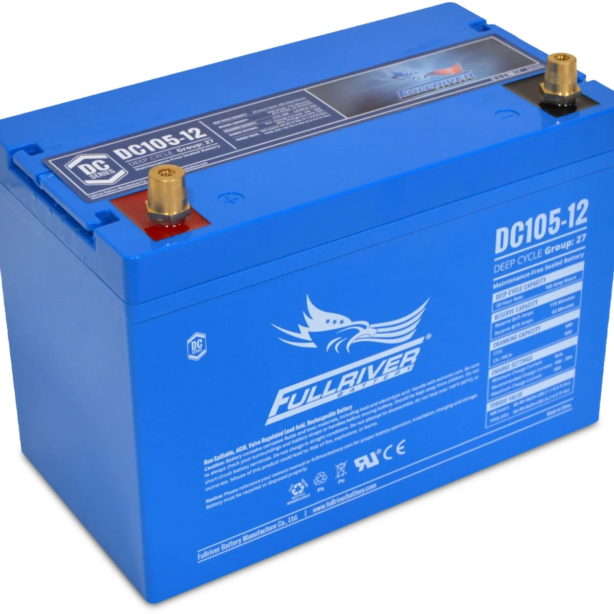 DC105-12 – Batería 12 V 116Ah