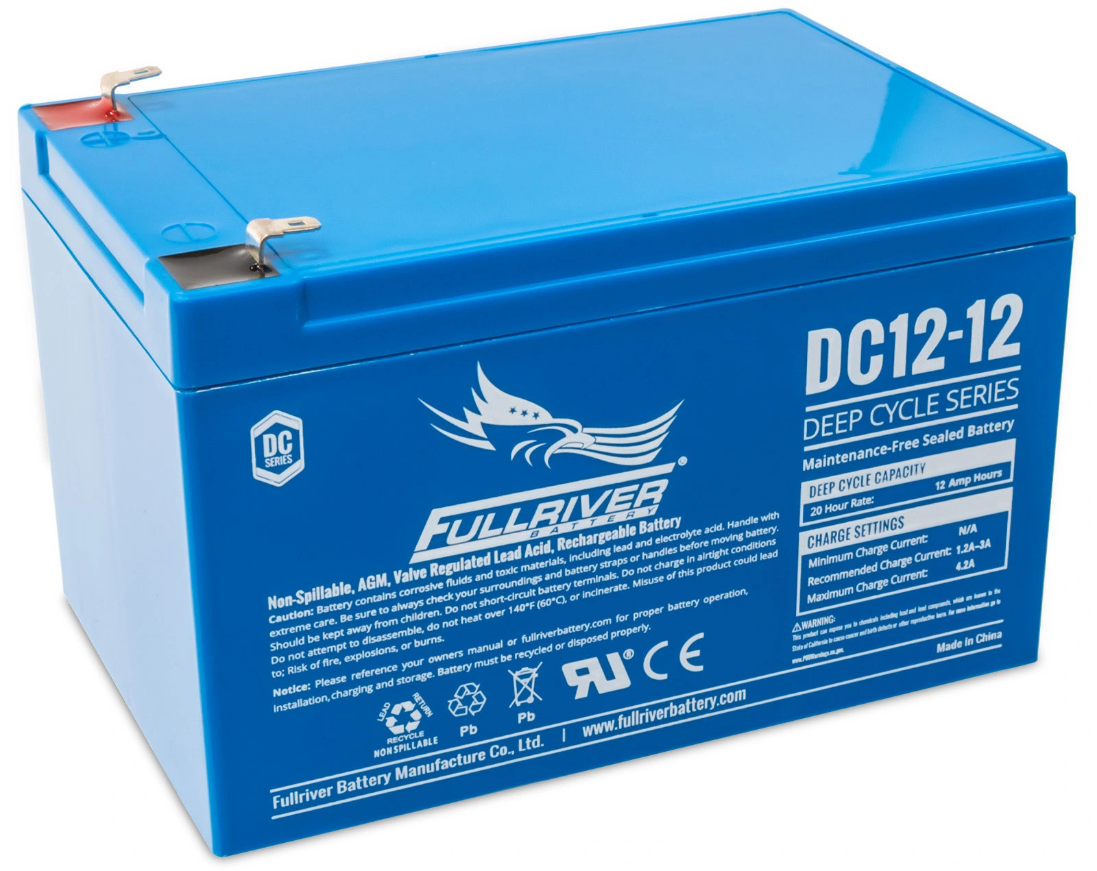 DC12-12 – Batería 12 V 12Ah