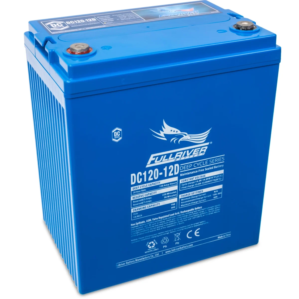 DC120-12D – Batería 12 V 120Ah
