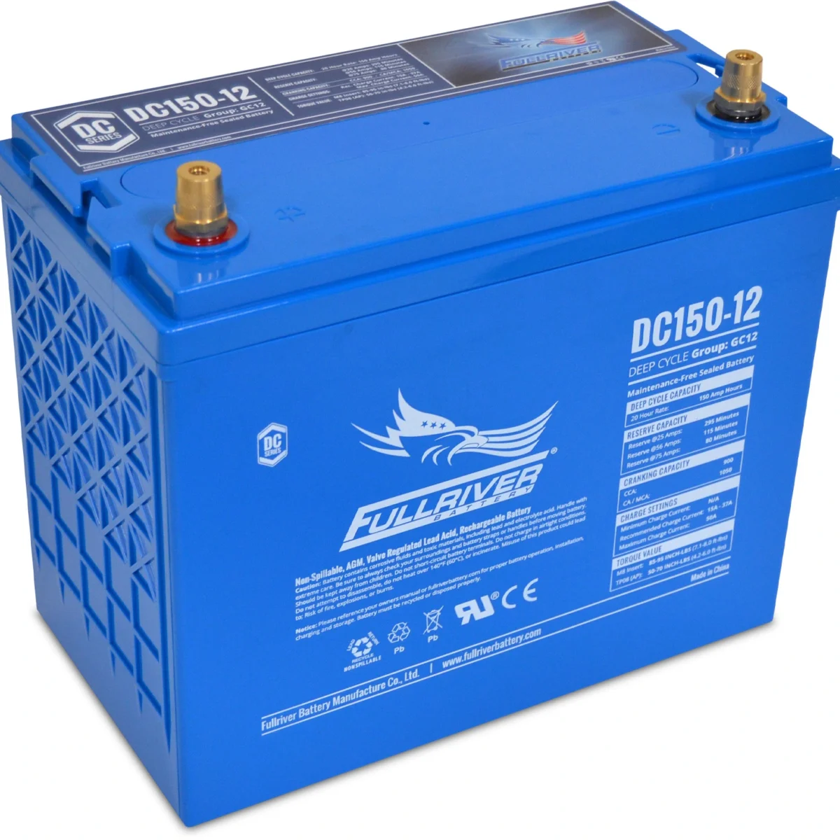 DC150-12 – Batería 12 V 150Ah