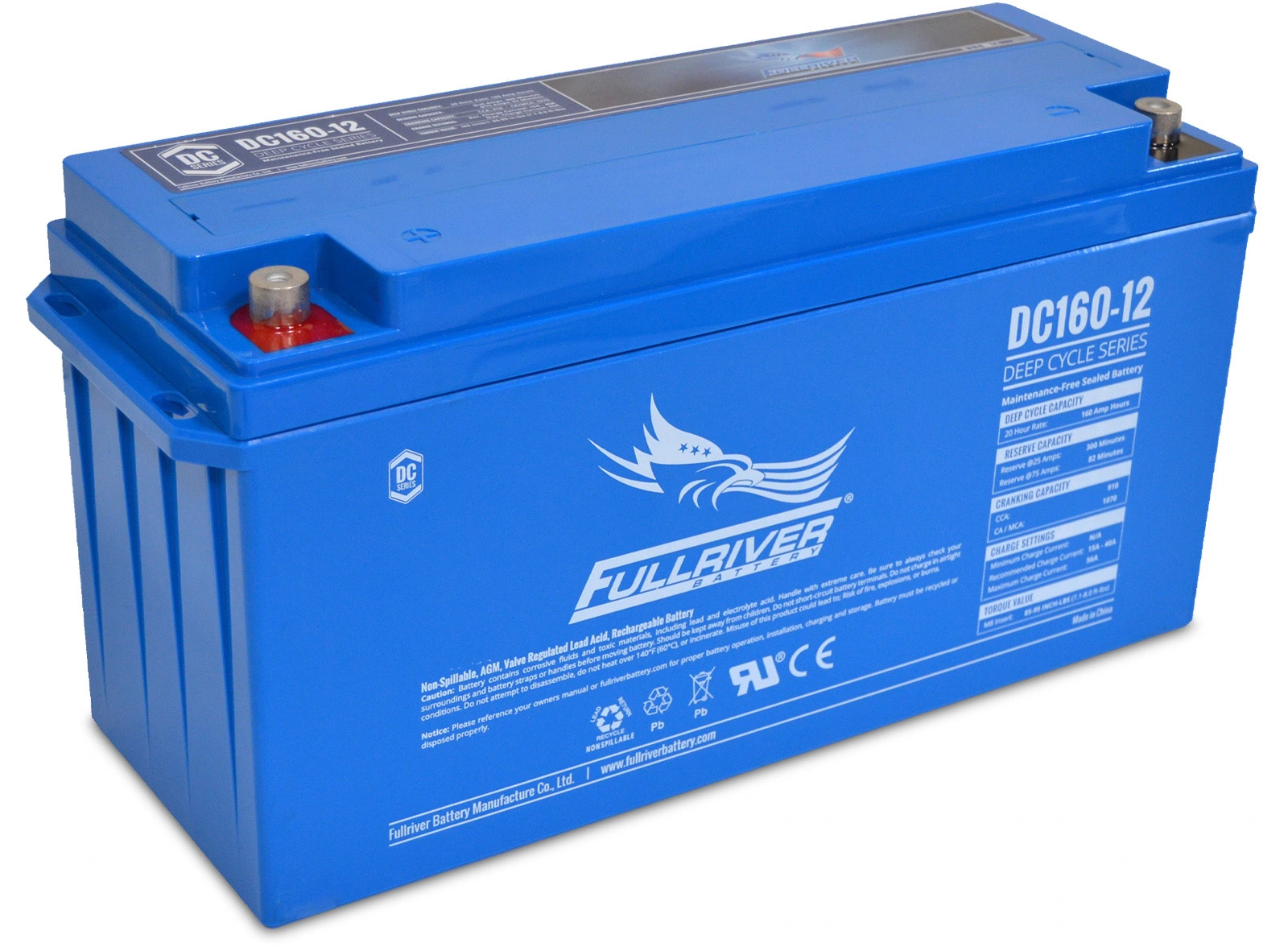 DC160-12 – Batería 12 V 160Ah