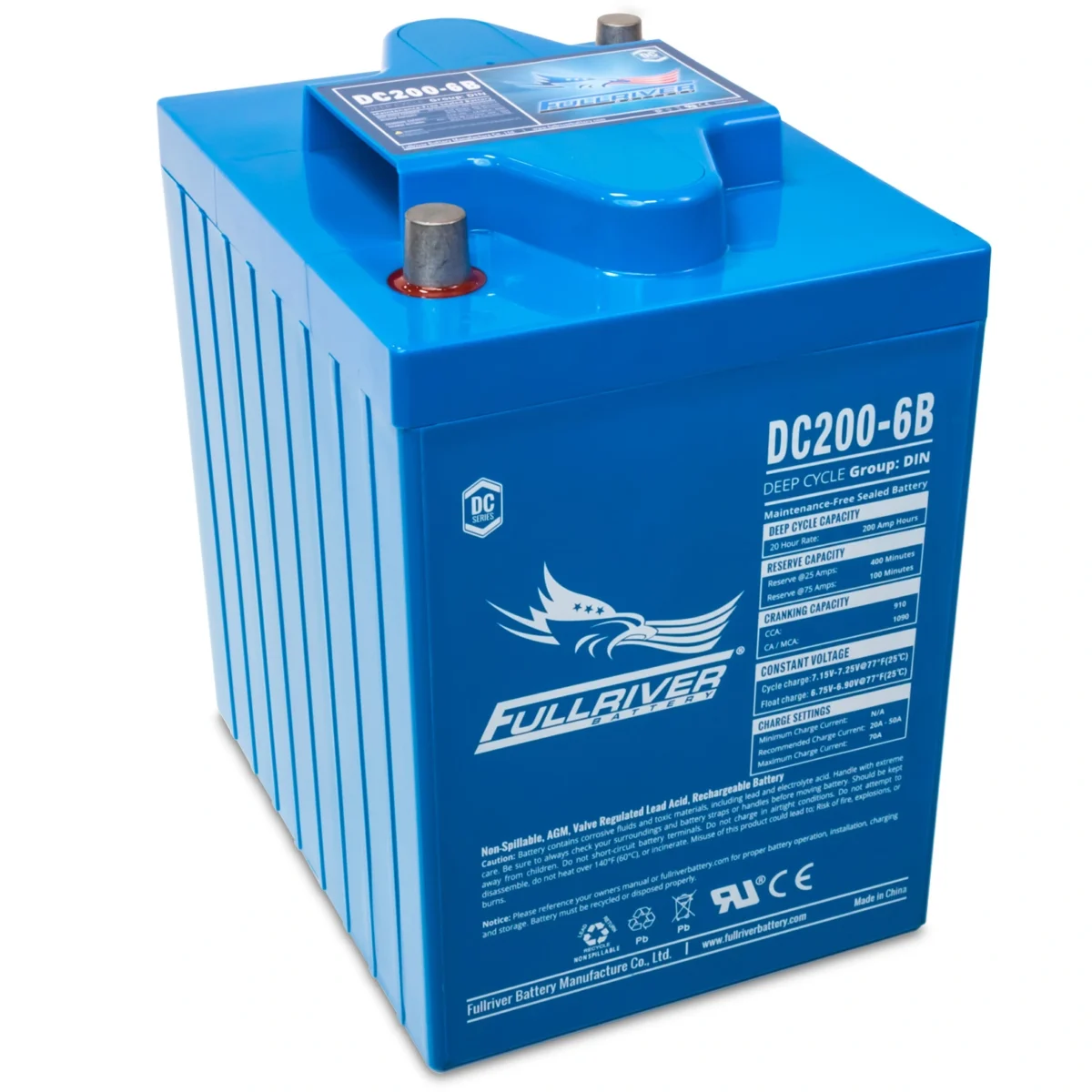 DC200-6B – Batería 6 V 200Ah
