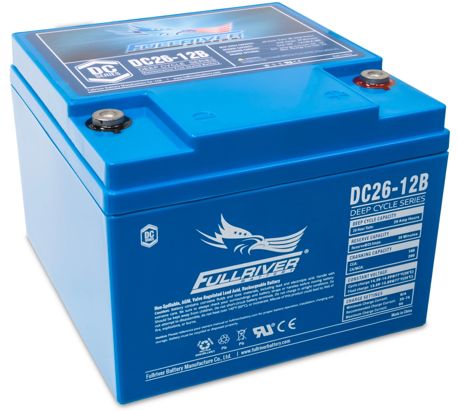 DC26-12B – Batería 12 V 30Ah
