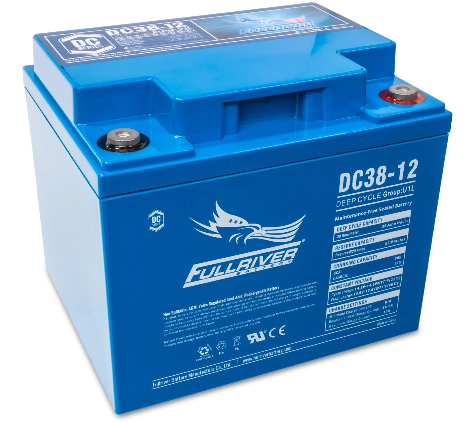 DC38-12 – Batería 12 V 40Ah