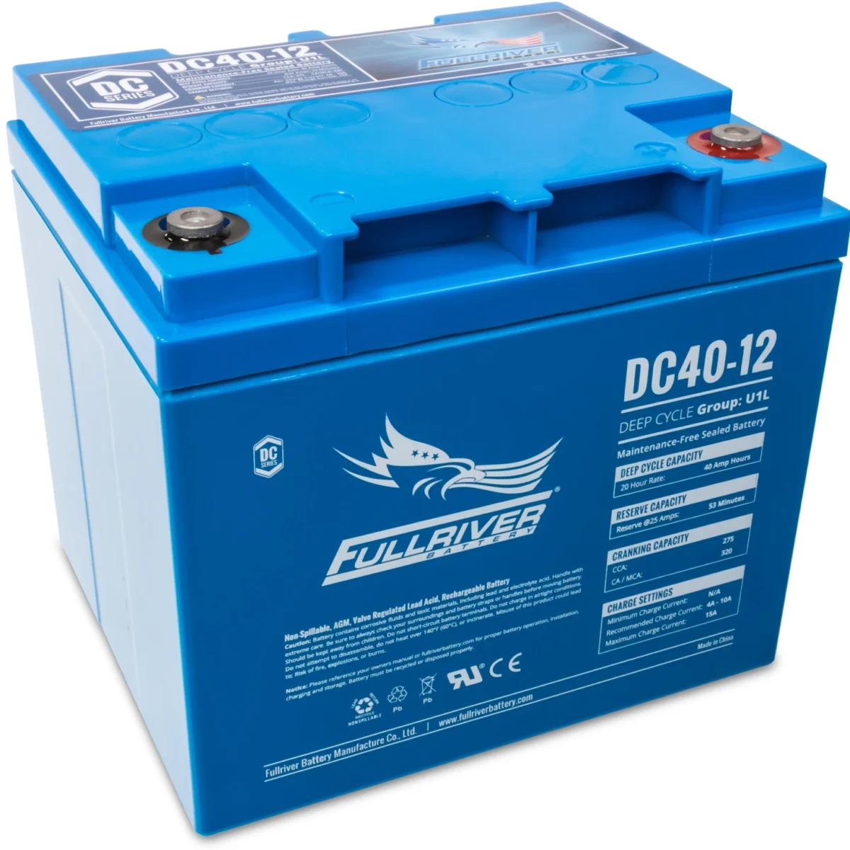 DC40-12 – Batería 12 V 44Ah