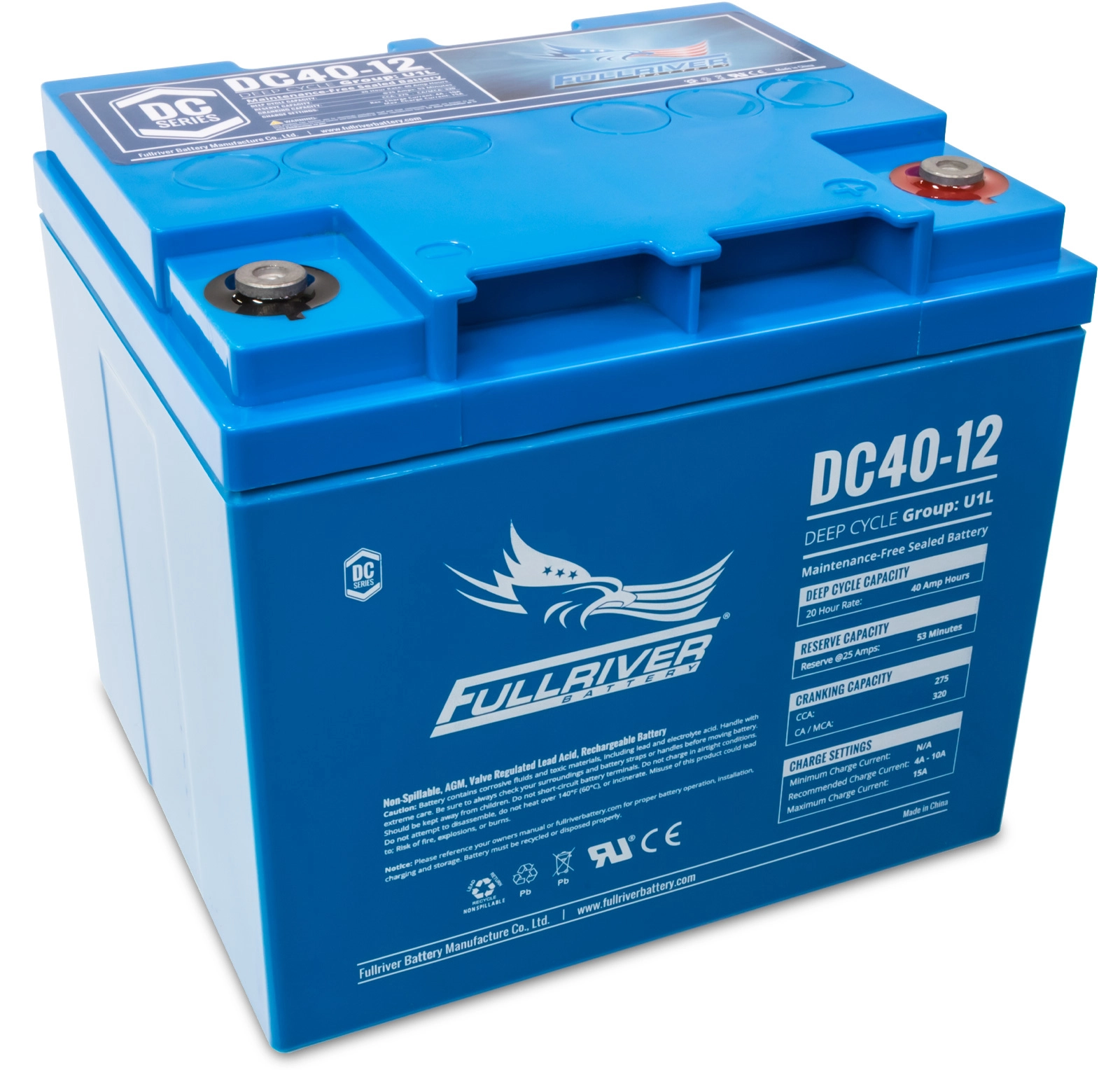DC40-12 – Batería 12 V 44Ah