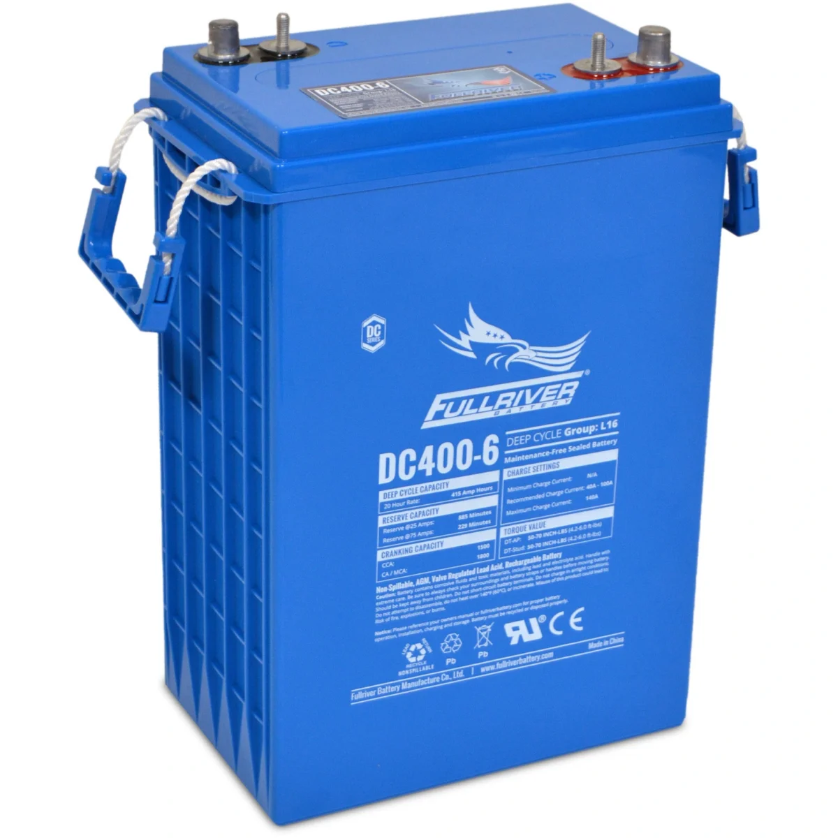 DC400-6 – Batería 6 V 400Ah