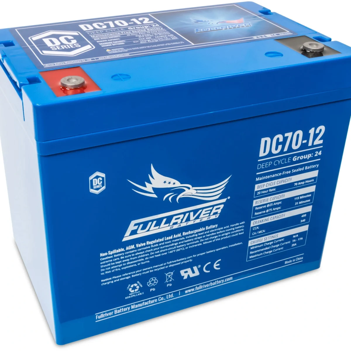 DC70-12 – Batería 12 V 77Ah