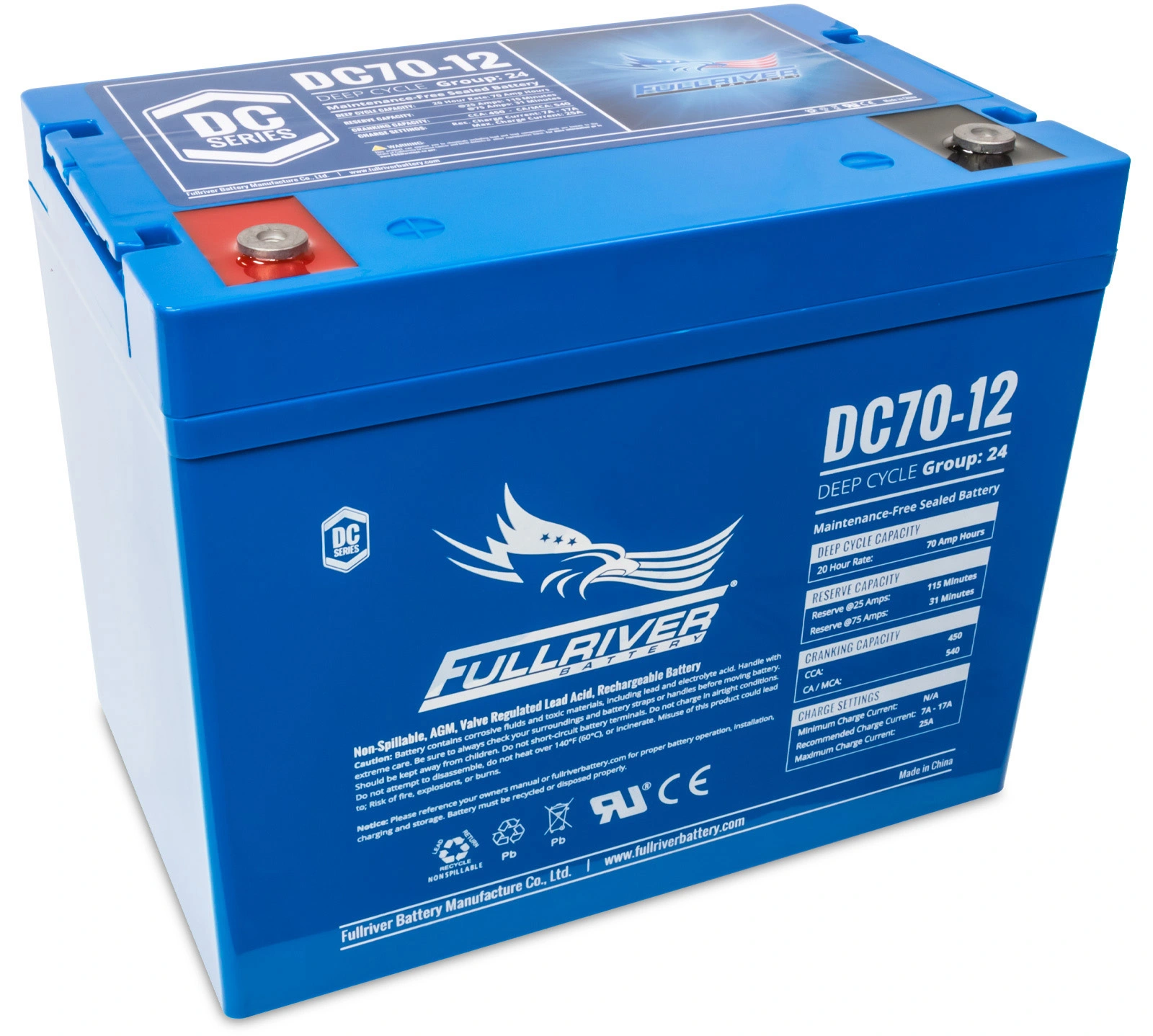 DC70-12 – Batería 12 V 77Ah