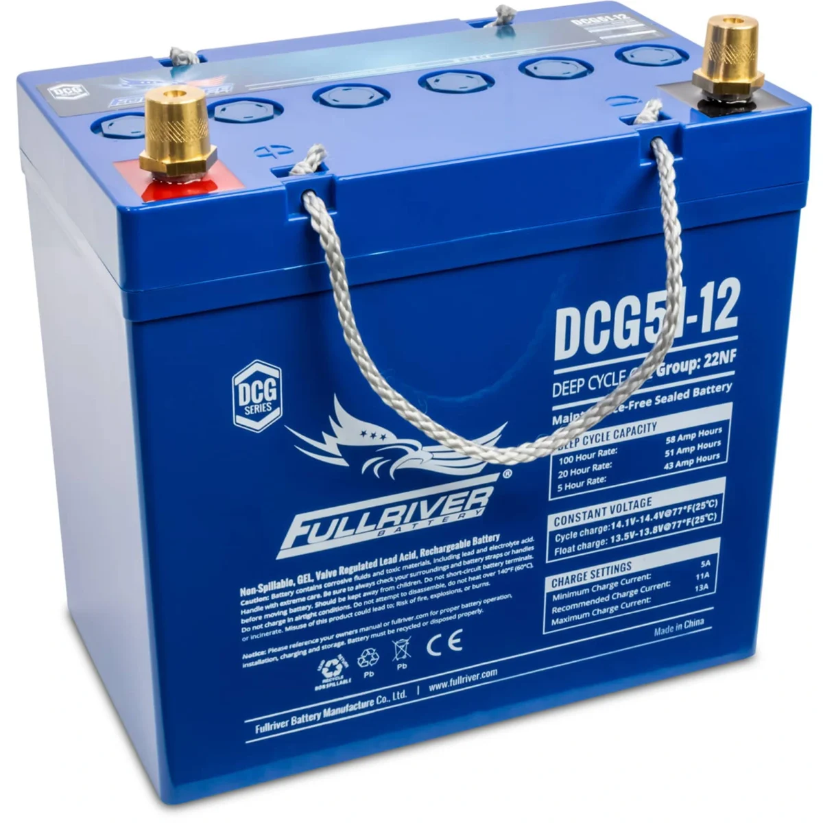 DCG51-12 – Batería 12 V 51Ah