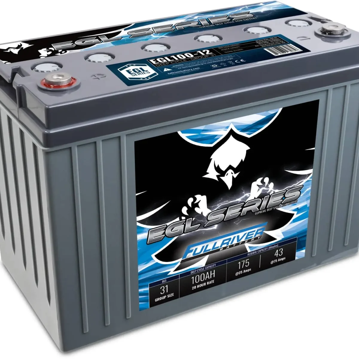 EGL100-12 – Batería 12 V 100Ah