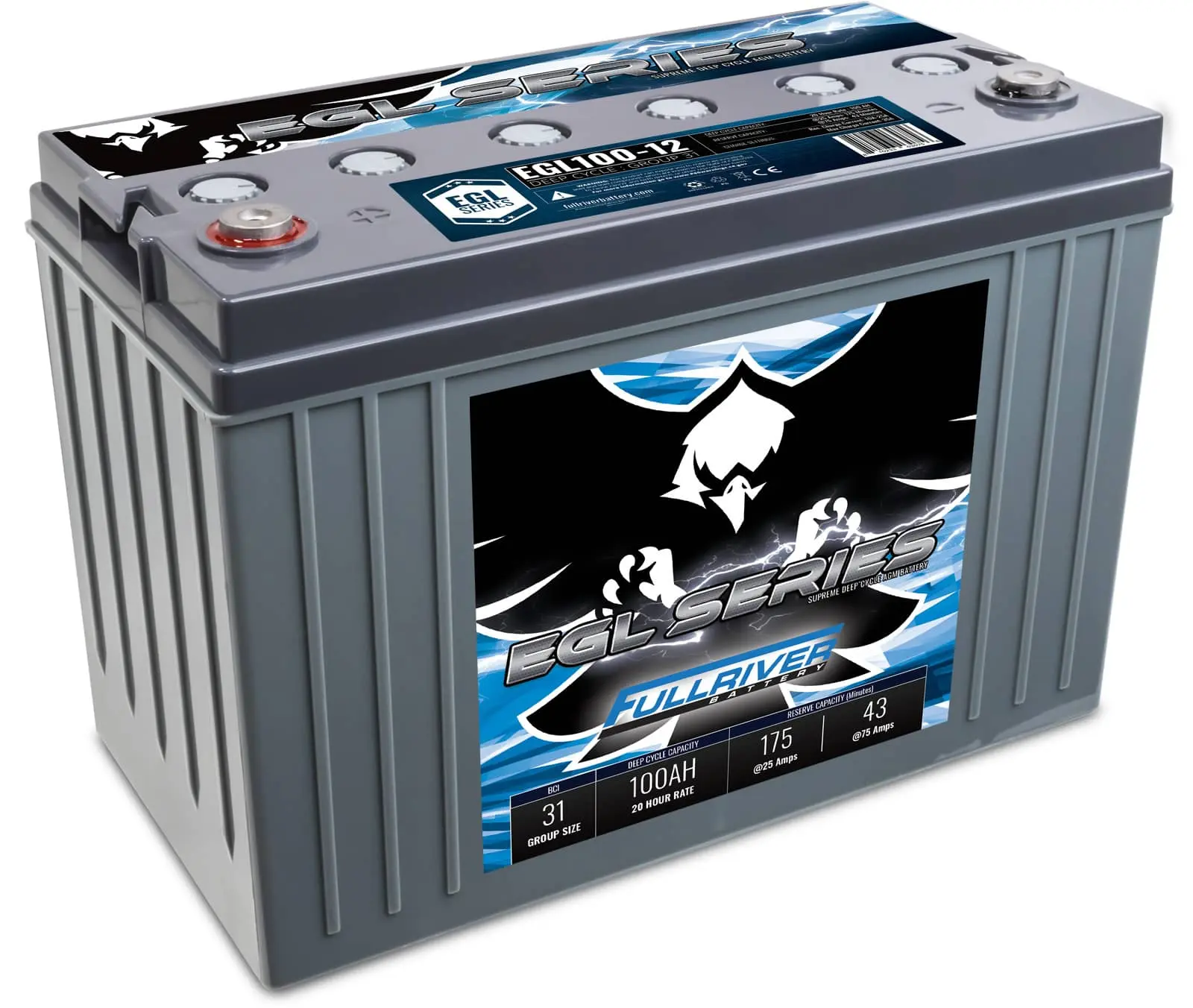 EGL100-12 – Batería 12 V 100Ah