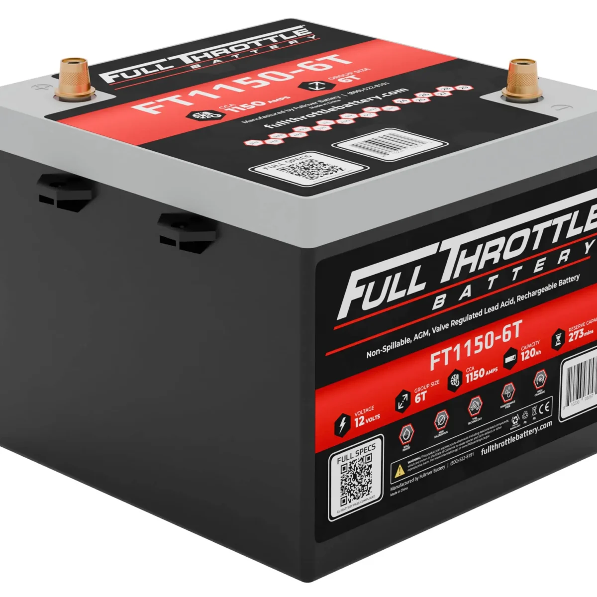 FT1150-6T – Batería 12 V 120Ah