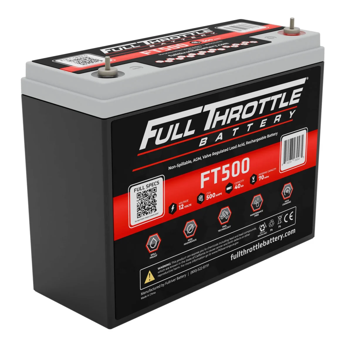 FT500 – Batería 12 V 40Ah