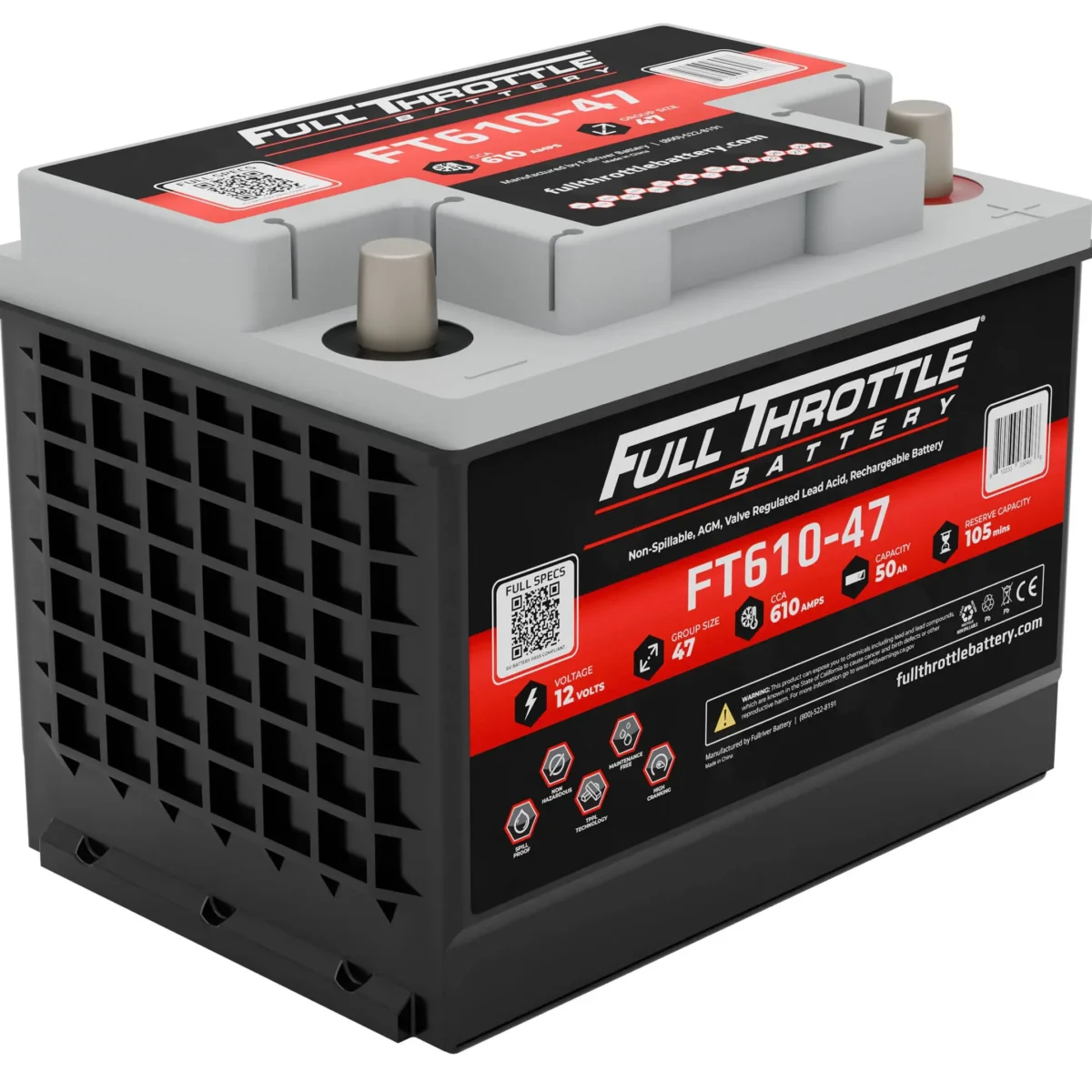 FT610-47 – Batería 12 V 50Ah