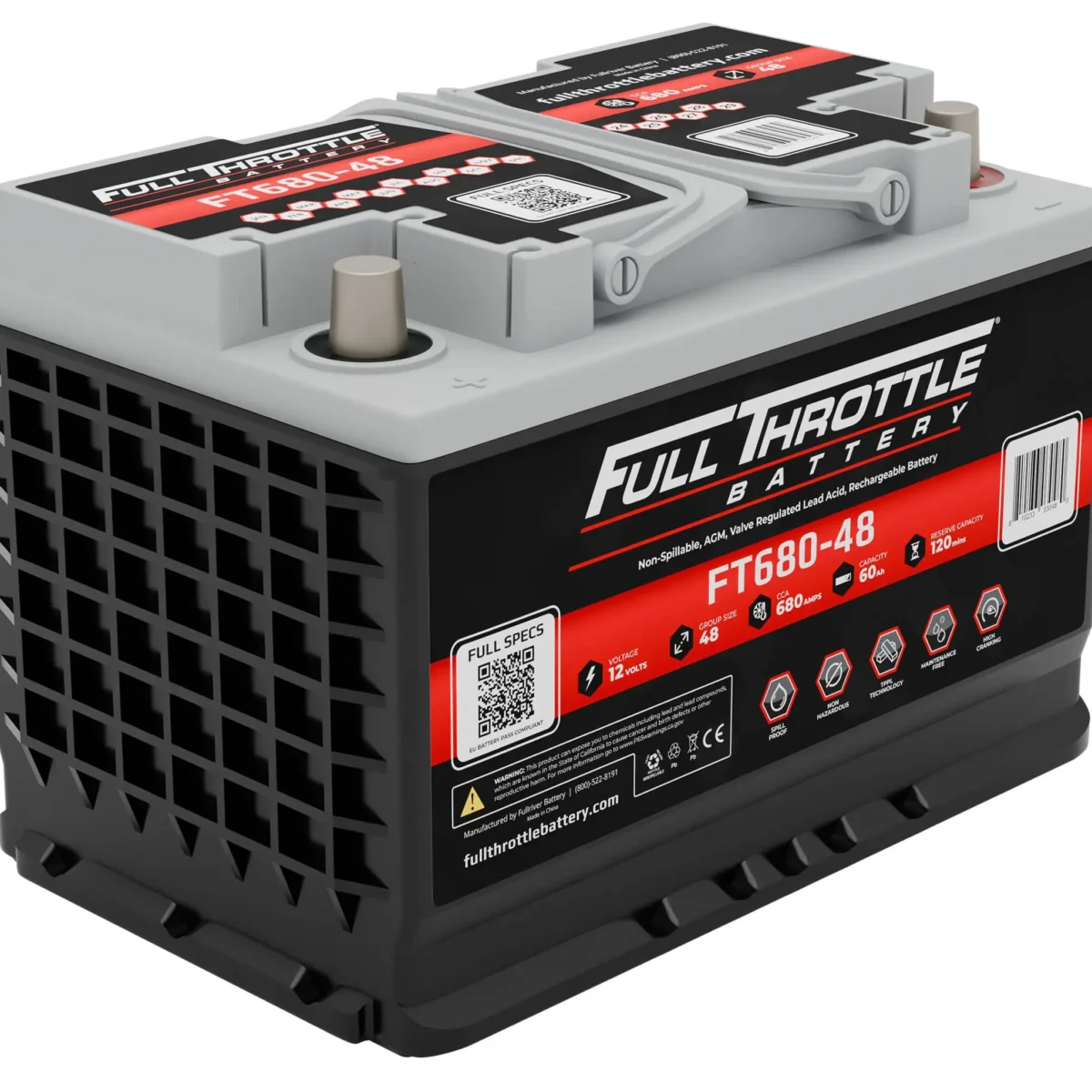 FT680-48 – Batería 12 V 60Ah