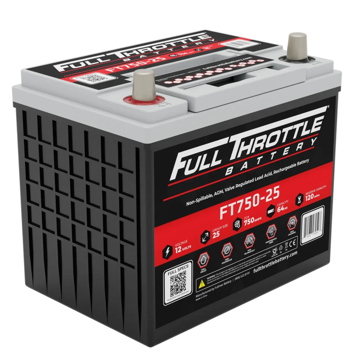 FT750-25 – Batería 12 V 64Ah