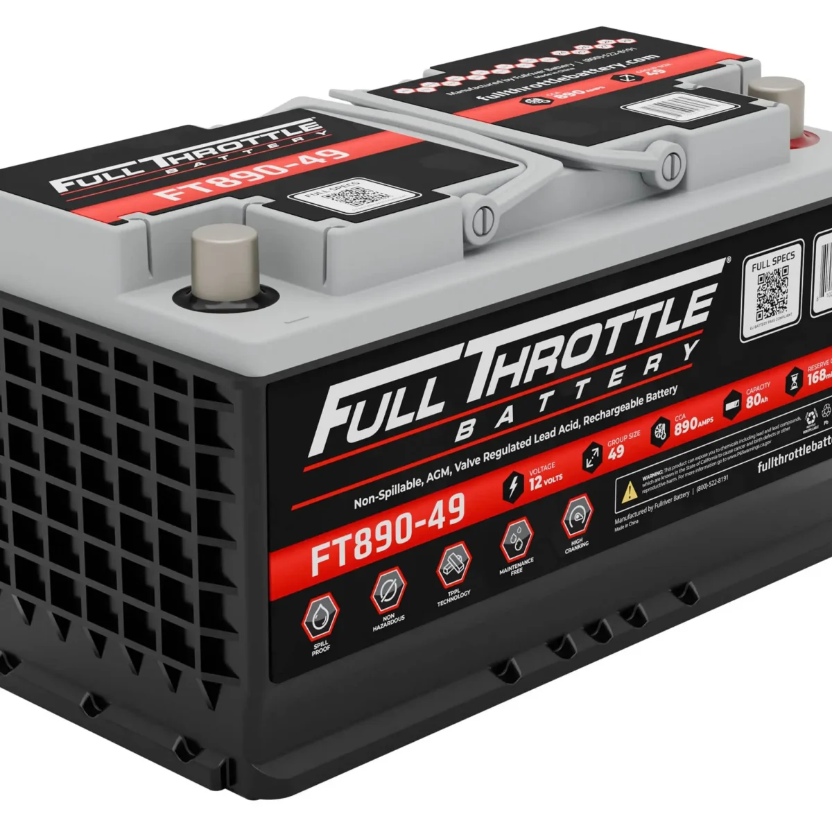 FT890-49 – Batería 12 V 80Ah