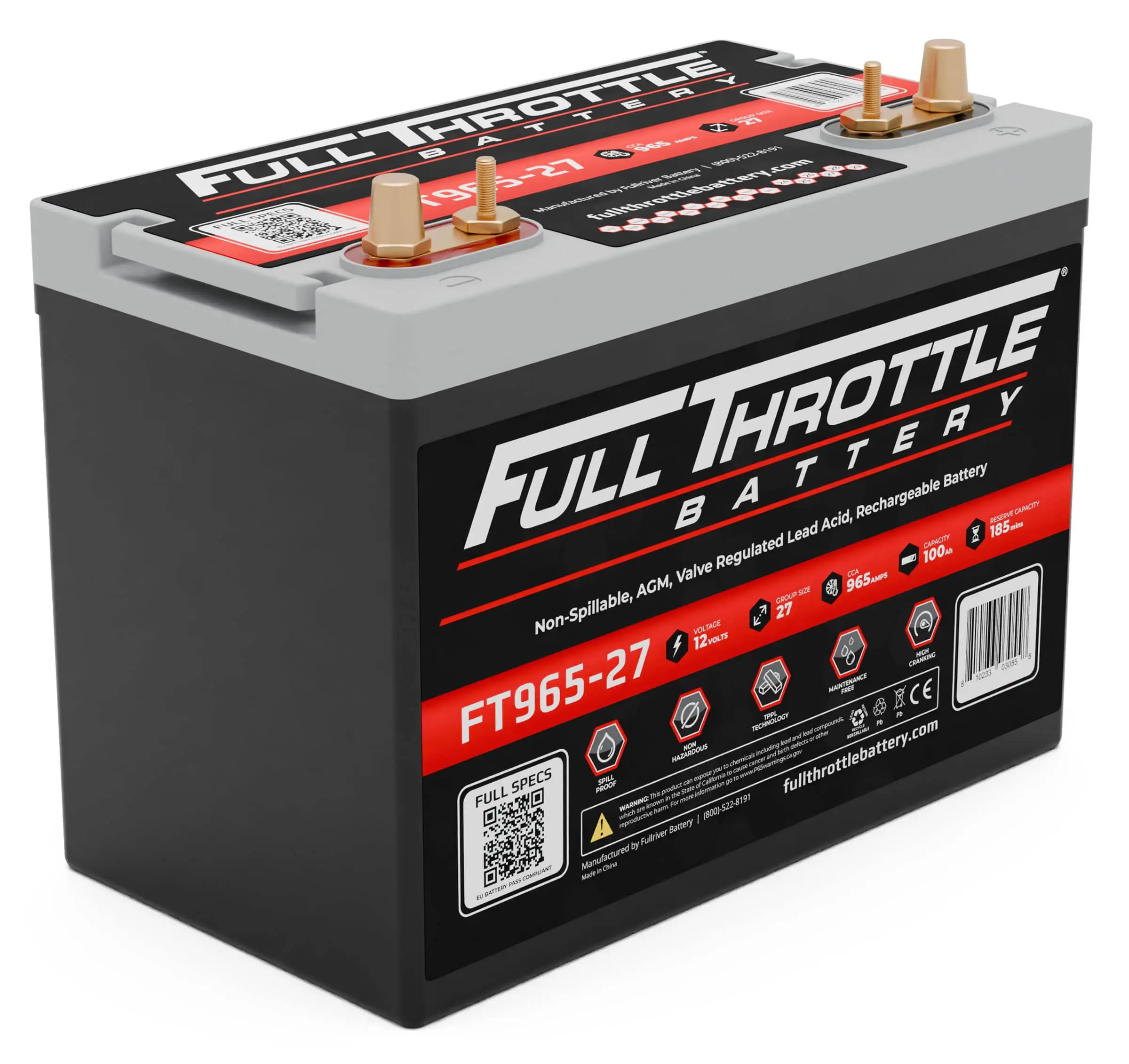 FT965-27 – Batería 12 V 100Ah