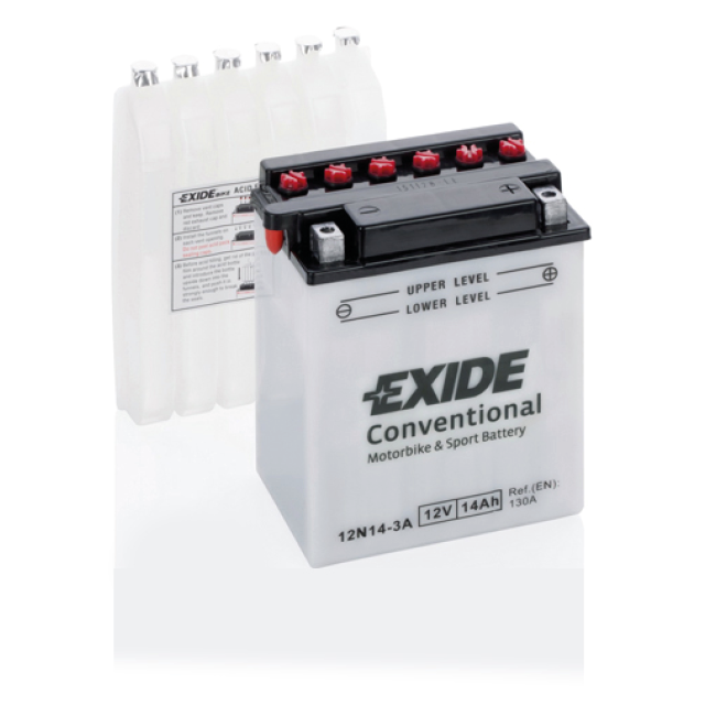 12N14-3A – Batería Moto 12 V 14Ah 130A