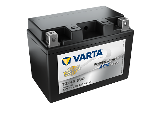 VARTA Powersports AGM Active TZ14S (FA)* – 12 V 11.2Ah 220A (ETN 511 909 022)