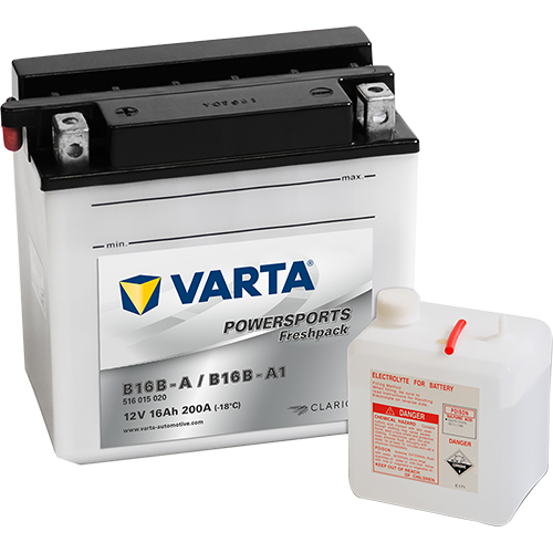 VARTA Powersports Freshpack B16AL-A2 – 12 V 16Ah 200A (ETN 516 015 020)