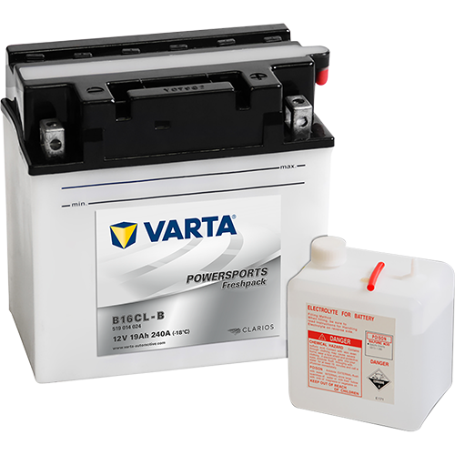 VARTA Powersports Freshpack B18L-A – 12 V 19Ah 240A (ETN 519 014 024)