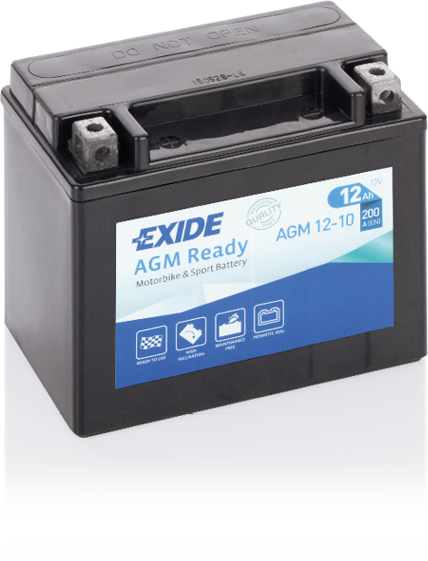 AGM12-10.5 – Batería Moto 12 V 10Ah 160A