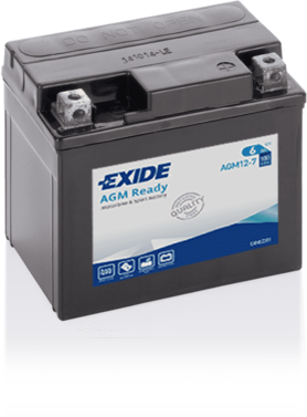 AGM12-7.5 – Batería Moto 12 V 8Ah 120A
