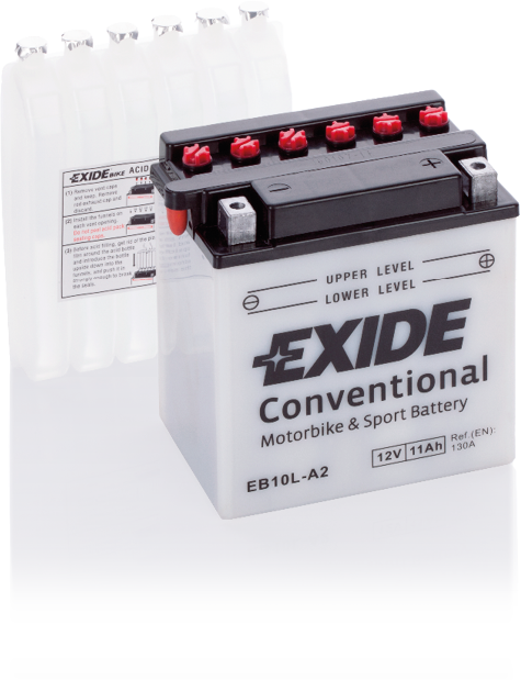 EB10L-A2 – Batería Moto 12 V 11Ah 130A