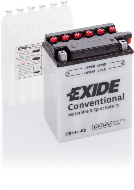 EB14L-B2 – Batería Moto 12 V 14Ah 145A