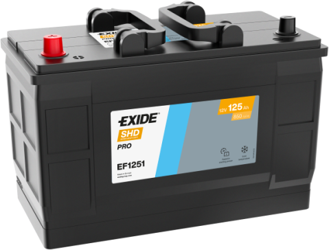 EF1251 – Batería Vehículo Industrial 12 V 142Ah 850A (Power PRO (HDX))