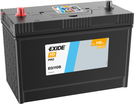 EG110B – Batería Vehículo Industrial 12 V 110Ah 1000A (Start PRO (HD))