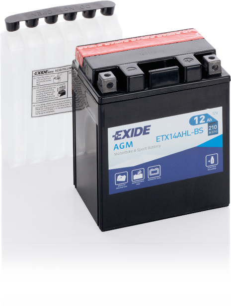 ETX14AHL-BS – Batería Moto 12 V 12Ah 210A