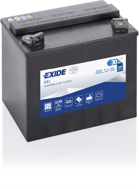 GEL12-30 – Batería Moto 12 V 30Ah 186A