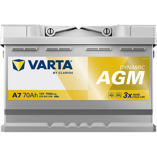 VARTA 570901076 A7 AUTOMOTIVE_DYNAMIC_AGM