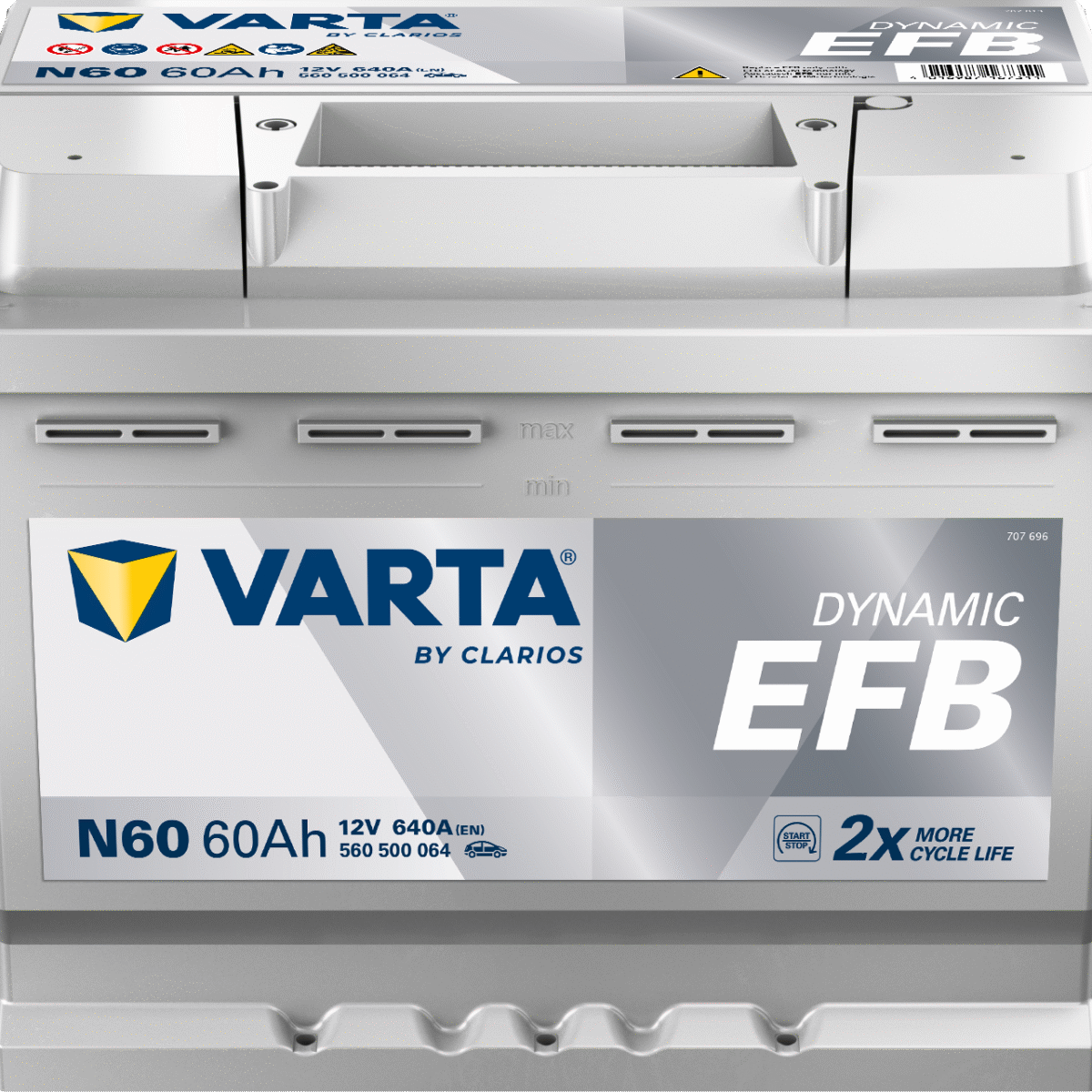 VARTA 560500064 N60 AUTOMOTIVE_DYNAMIC_EFB