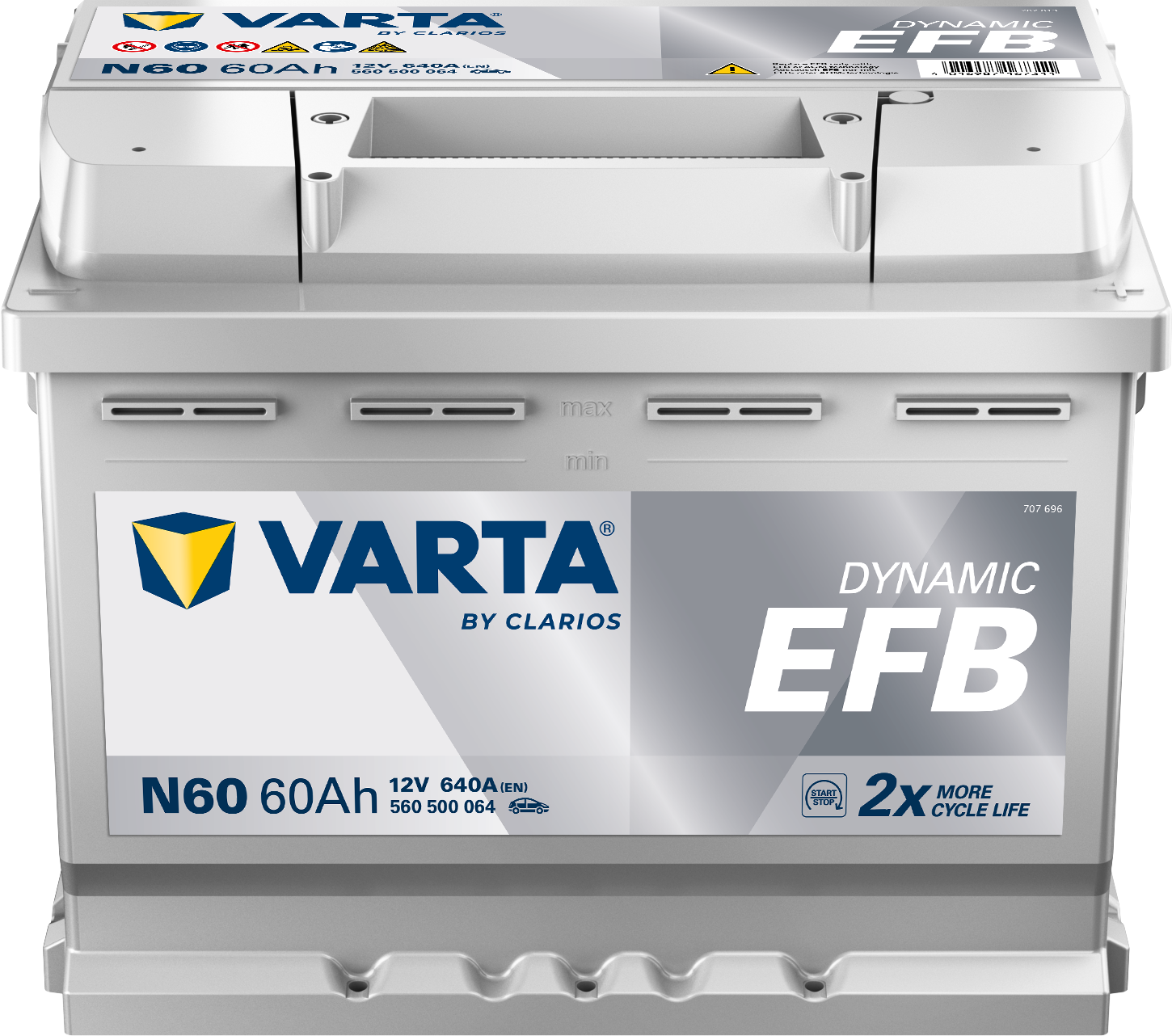 VARTA 560500064 N60 AUTOMOTIVE_DYNAMIC_EFB