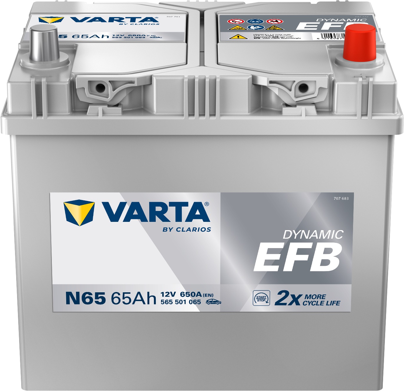 VARTA 565501065 N65 AUTOMOTIVE_DYNAMIC_EFB